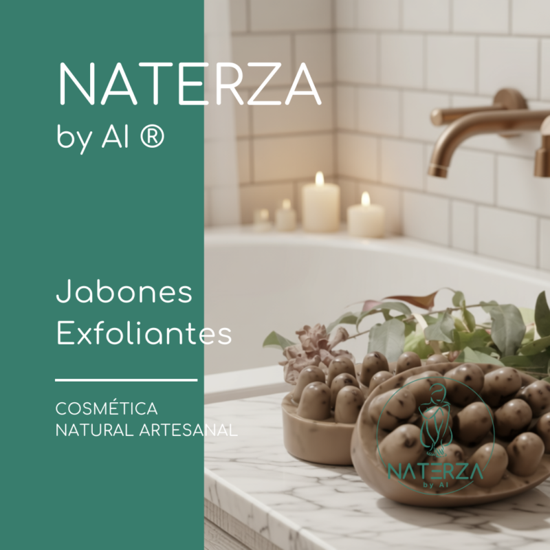 Set Jabones Exfoliantes Café (5 pzas.)